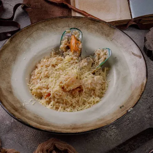 Risotto cu fructe de mare 