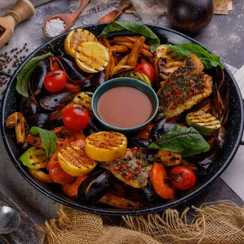 Platou Regal cu fructe de mare